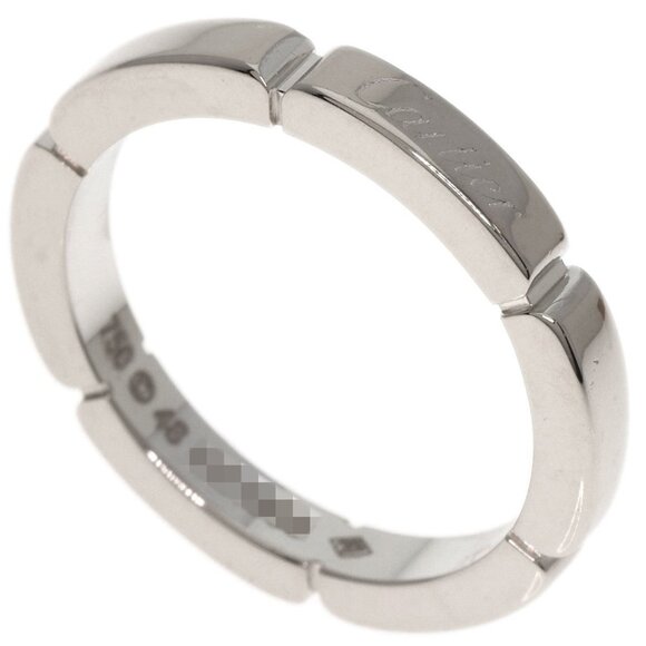 CARTIER 18k White Gold Ring #48 - Picture 1 of 10